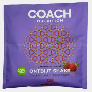 Coach Nutrition vegan ontbijtshake aardbei