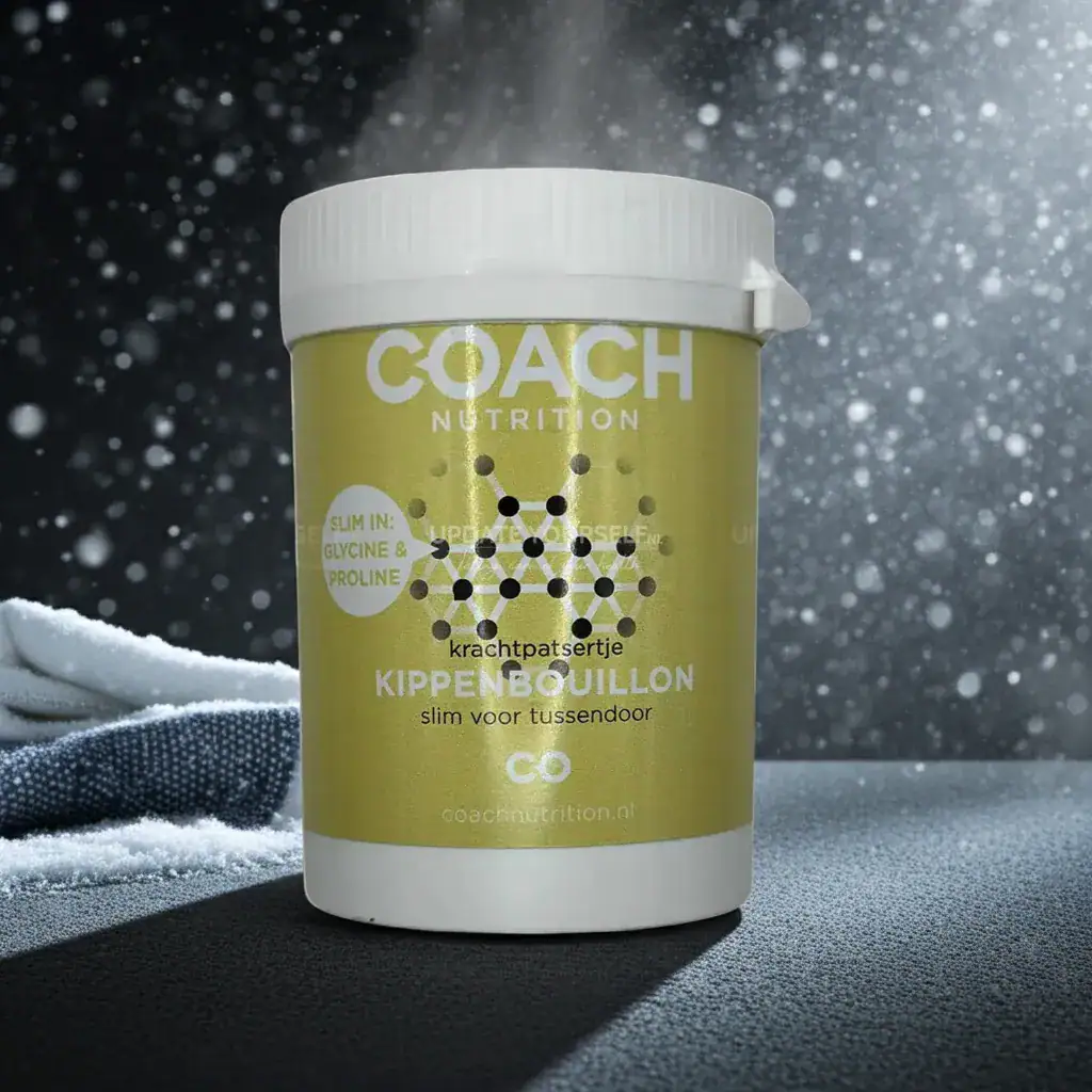 Coach Nutrition bij UPDATE YOURSELF Kippenbouillon